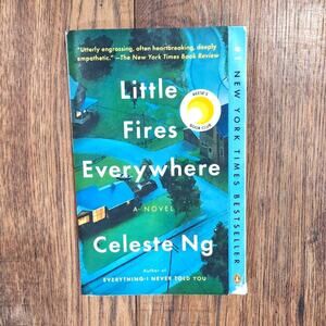 Little Fires Everywhere by Celeste Ng Adult Fiction Book Paperback Novel